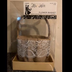Flower girl basket